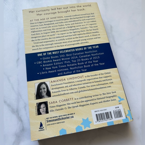 BEST SELLER A House in the Sky by Amanda Lindhout & Sara Corbett - Picture 3 of 12